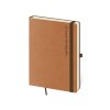 Zápisník Flexies L - bodkovaný , Brown (Farba Brown)