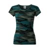 Camo Pure Tričko dámske (Velikost XS, Varianta camouflage gray)