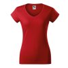 Fit V-neck Tričko dámske (Velikost XS, Varianta biela)