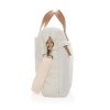 Taška na notebook Impact z 16 oz. recykl. canvas , Off white (Farba Off white)