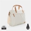 Taška na notebook Impact z 16 oz. recykl. canvas , Off white (Farba Off white)