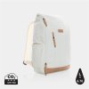 Batoh na 15" notebook Impact z 16 oz. recykl. canvas , Off white (Farba Off white)