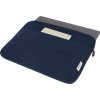 Obal na notebook 14" z recyklovaného plátna GRS , Navy (Farba Navy)
