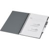 Opakovateľne použiteľný zápisník A5 s fixkou , Blue (Farba Grey)