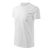 Heavy V-neck Tričko unisex (Velikost S, Varianta biela)