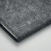 Zápisník A5 z plsti RPET , dark grey (Farba dark grey)