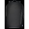 Recyklovaný vodeodolný ruksak na notebook 15", GRS , Black (Farba Black)
