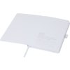 Zápisník A5 z obálkou z oceánskeho plastu , white (Farba white)