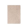 Zápisník A5 s odpadu z čajových lístkov , natural (Farba natural)