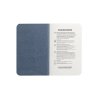 Zápisník A6 z kávových šupiek , Blue (Farba Blue)