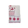 RPET vianočná deka , Red (Farba Red)