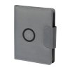 RPET Portfólio A5 s nabíjačkou 10W , Grey (Farba Grey)