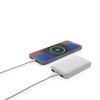 Powerbanka 5000 mAh z RCS recykl. plastu , white (Farba white)