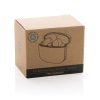TWS slúchadlá z RCS RPET a bambusu , Brown (Farba Brown)