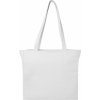 Recyklovaná taška na zips Weekender (400 g/m2) , white (Farba white)