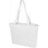 Recyklovaná taška na zips Weekender (400 g/m2) , white (Farba white)