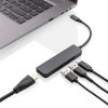 Hub s HDMI vstupom Terra z RCS hliníka , Grey (Farba Grey)