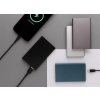Powerbanka 4000mAh s USB C z RCS plastu a hliníka , anthracite (Farba anthracite)