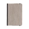 Zápisník A5 Treeline s dreveným obalom , Grey (Farba Grey)
