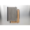 Zápisník A5 Treeline s dreveným obalom , Grey (Farba Grey)