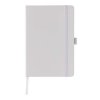 Zápisník A5 Sam z RCS lepenej kože , white (Farba white)