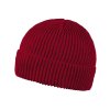 Zimná čiapka wrap beanie , Burgundy