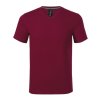 Action V-neck Tričko pánske (Velikost S, Varianta garnet)