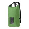 Vodeodolný vak z 300D RPET (25 litrov) , Green (Farba Green)