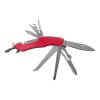 Mini multifunkčný nôž, 8 funkcií , Red (Farba Red)