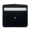 Polstrovaný bavlnený obal na notebook 15? , Beige (Farba Black)