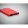 Hliníková powerbanka 4000 mAh , Red (Farba Red)