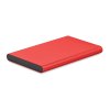 Hliníková powerbanka 4000 mAh , Red (Farba Red)