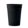 Pohár z recyklovaného PP 300 ml , Black (Farba Black)