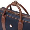 Taška na dokumenty Button , navy/brown (Farba Black)