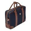 Taška na dokumenty Button , navy/brown (Farba Black)