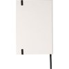 Zápisník A5 z recyklovaných kartónov od mlieka , white/black (Farba white/black)