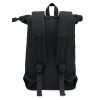 Rolltop batoh na 15-palcový notebook , Black (Farba Black)