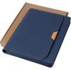 RPET portfólio A4 , Blue (Farba Black)