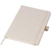 Zápisník A5 z konopného plátna , khaki (Farba khaki)