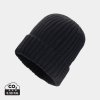 Rebrovaná čiapka Kennedi AWARE™ Polylana® , Black (Farba Black)