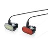Sada USB dobíjateľných svetiel na bicykel Lumino , Black (Farba Black)