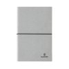 Zápisník A5 z recyklovanej kože , light grey (Farba light grey)