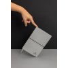 Zápisník A5 z recyklovanej kože , light grey (Farba light grey)