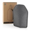Chladiaci obal na fľaše Vino , Grey (Farba Black)