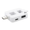 USB hub z RABS , white (Farba white)
