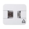 USB hub z RABS , white (Farba white)