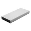 Powerbanka 10 000 mAh z rec.hliníka , Silver (Farba Silver)