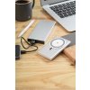 Powerbanka 10 000 mAh z rec.hliníka , Silver (Farba Silver)