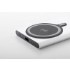 Powerbanka 5000 mAh z bezdrôtovým nabíjaním (15W) , Silver (Farba Silver)
