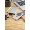 Bezdrôtová hliníková powerbanka (5000 mAh/15W) , Silver (Farba Silver)